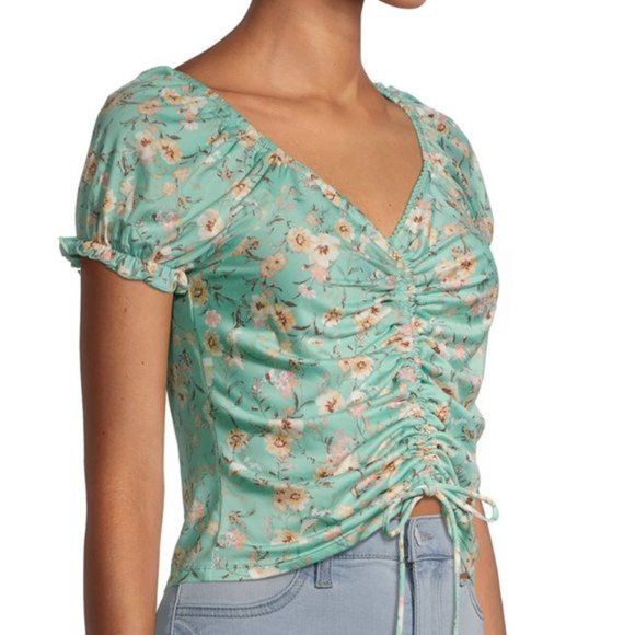 NO BOUNDARIES CLINCHED FRONT TOP SIZE M (7-9) - Picture 2 of 6